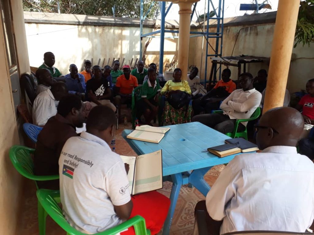 end-of-year-staff-meeting-wau-2019-afod-south-sudan